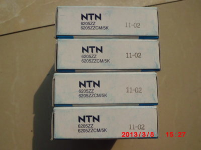 日本原裝軸承NTN深溝球6205ZZCM/5K 廠家價格、圖片與批發指南